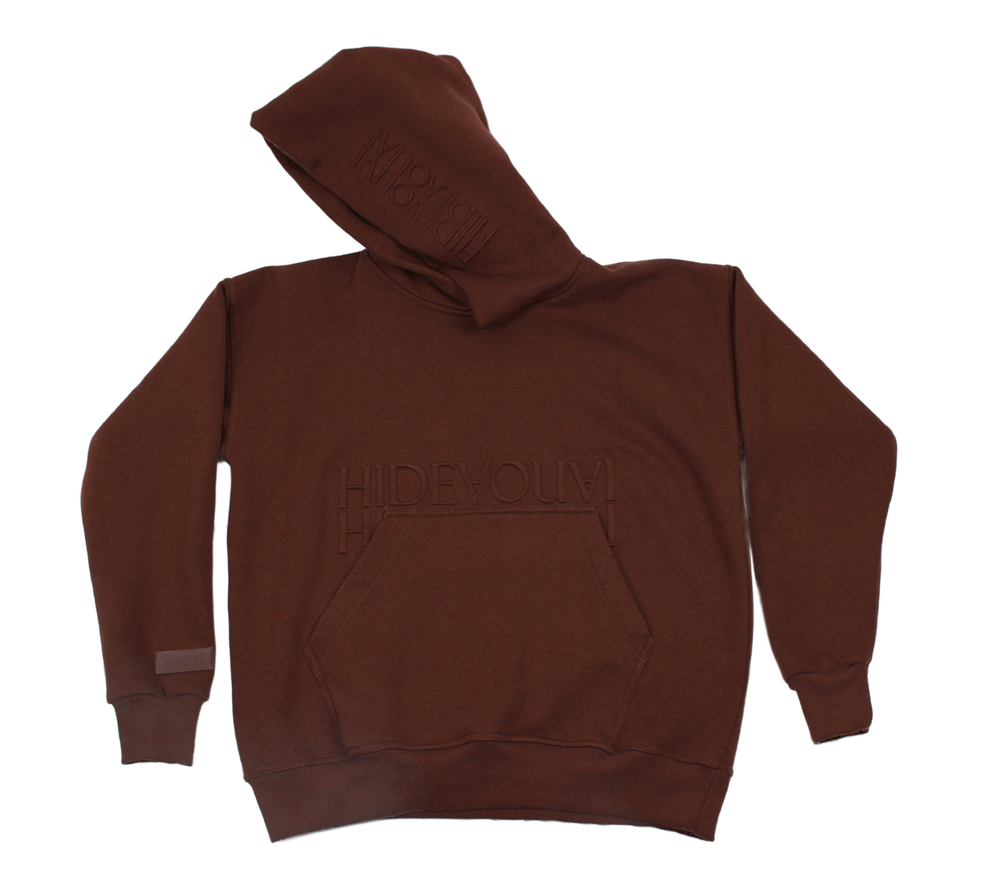 Harvest Hues Embossed Hoodie