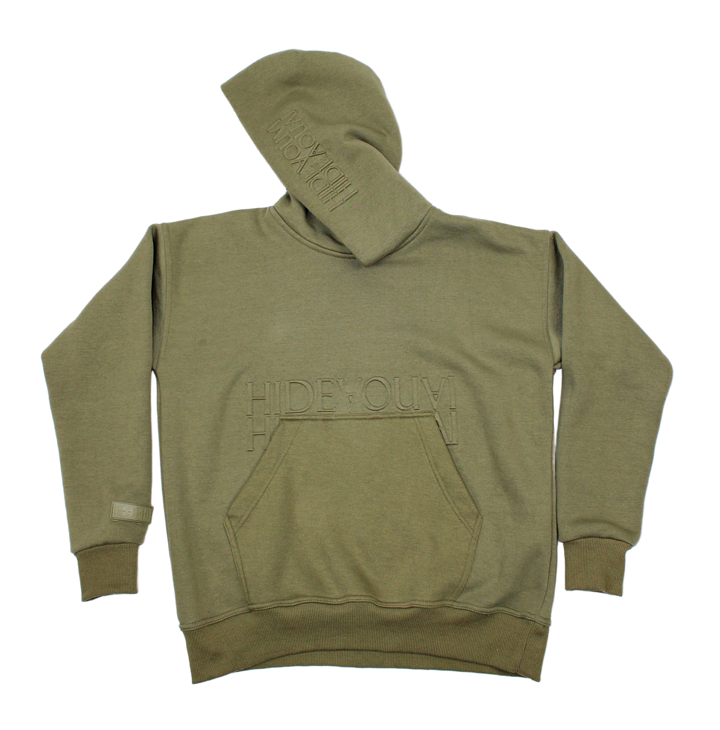 Harvest Hues Embossed Hoodie